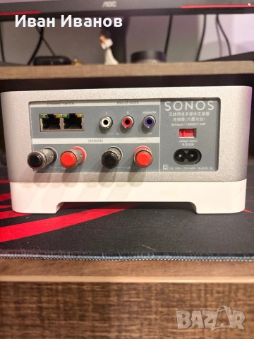 Sonos Connect:Amp (Gen 1) – Мрежов усилвател / Стриймър, снимка 2 - Ресийвъри, усилватели, смесителни пултове - 54858123