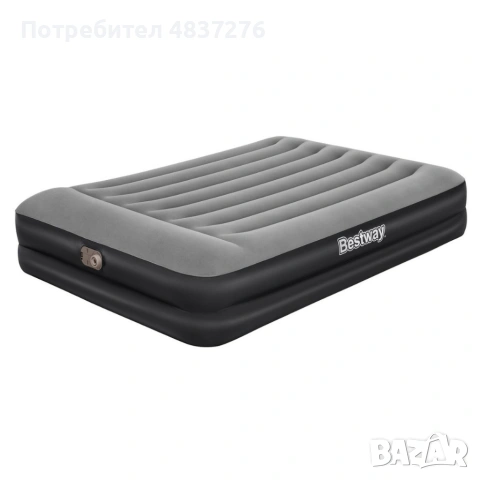 Надуваем двоен матрак с вградена помпа, снимка 10 - Други стоки за дома - 55061689