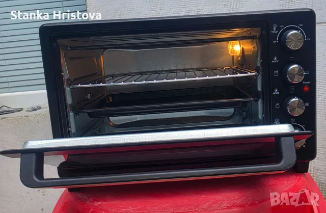 Малка фурна Steinborg 35L 1600w., снимка 6 - Печки, фурни - 55573948