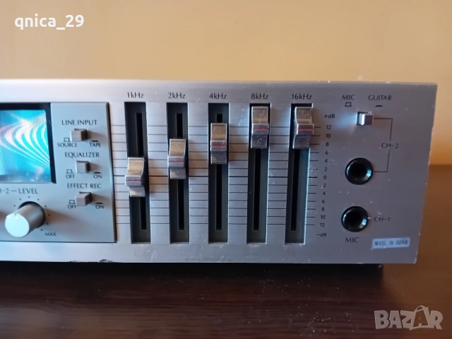 Sansui RG-7 Graphic Equalizer, снимка 4 - Еквалайзери - 54651502