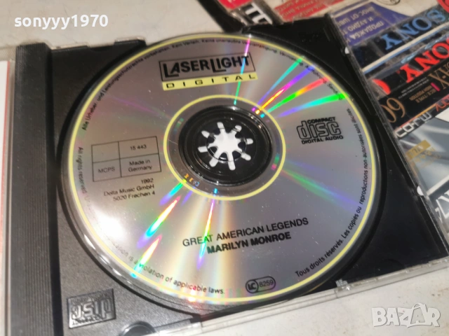 MARILYN MONROE CD-ВНОС GERMANY 0406261035H2E6R, снимка 2 - CD дискове - 54774527