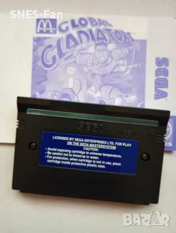 Global Gladiators - Sega Master System, снимка 4 - Други игри и конзоли - 55478684
