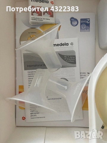 Medela Swing електрическа помпа за кърма – напълно изправна, с кутия и аксесоари, снимка 5 - Помпи за кърма - 54842870