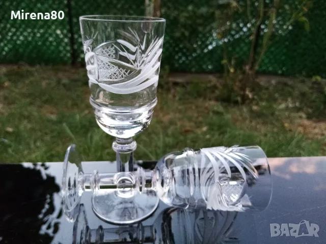Български кристален сервиз за ракия - нов !, снимка 8 - Сервизи - 55546931