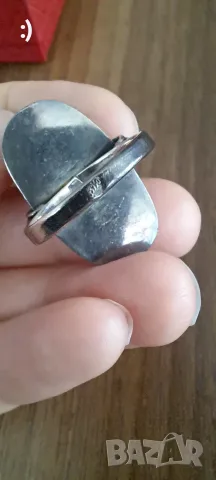 Сребърен сет с Ахат от Ботсвана, снимка 12 - Бижутерийни комплекти - 55646143