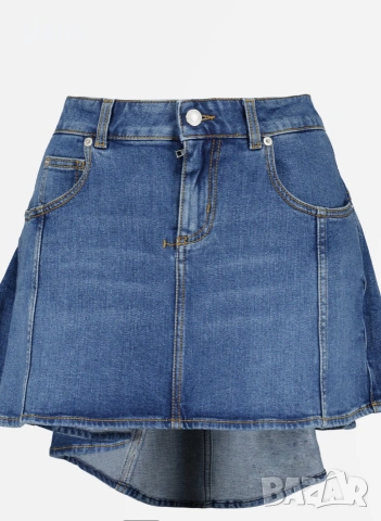 Дънкова пола Alexander McQueen, снимка 2 - Поли - 55235255