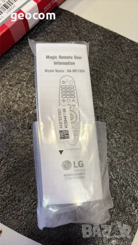 LG Magic Remote Control for Select 2018 LG AI ThinQ® Smart TV, снимка 2 - Дистанционни - 55470914