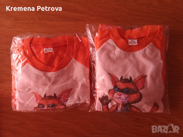 Доставка до СПИДИ АВТОМАТ 2,14€ - 2 броя пижами Малкото Таласъмче размер 104-110, снимка 3 - Детски пижами - 53980720