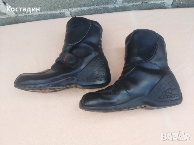 Мото ботуши Alpinestars Ridge Leather номер 41, снимка 2 - Аксесоари и консумативи - 54564462