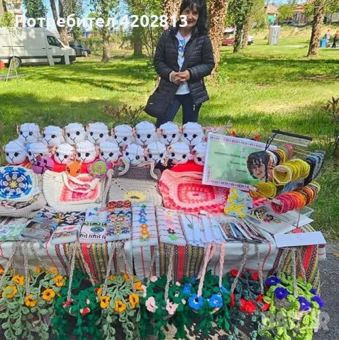 Ръчна изработка . Кашпи . Плетени на една кука 