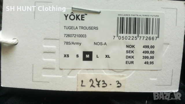 YOKE TUGELA STRETCH CARGO Trouser размер M еластичен карго панталон - 2518, снимка 15 - Панталони - 54166986