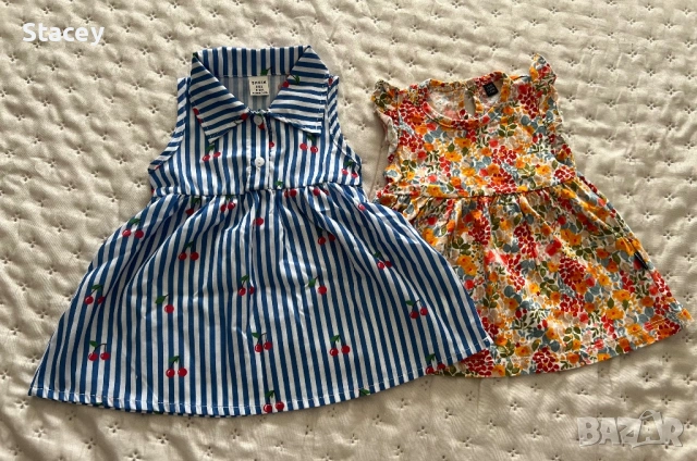 Бебешки рокли 3-6 месеца