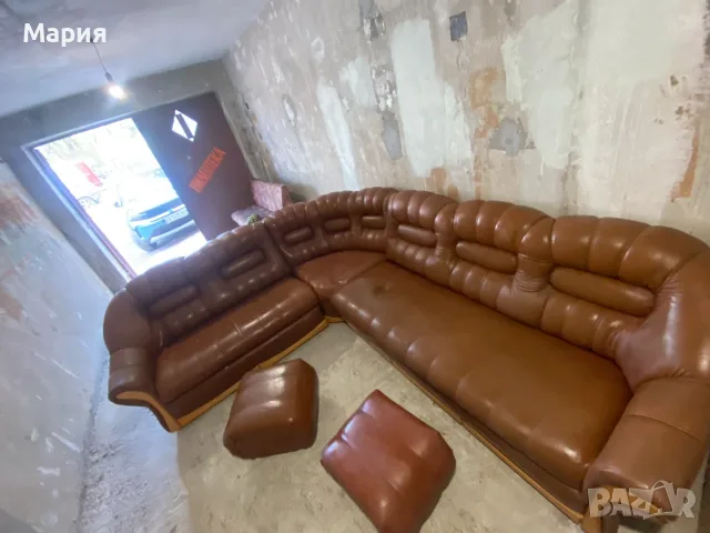 Ъглов разтегателен диван