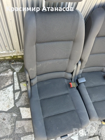 Салон Седалки задни за Vw Туран. 2011-2015г, снимка 3 - Части - 55633143