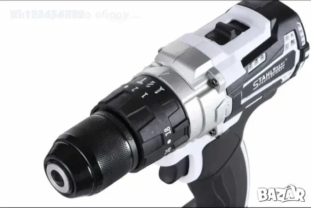 Акумулаторен Винтоверт и Безчетков Ъглошлайф STAHLMAYER PRO 36V 8,0AH, снимка 3 - Винтоверти - 53977058