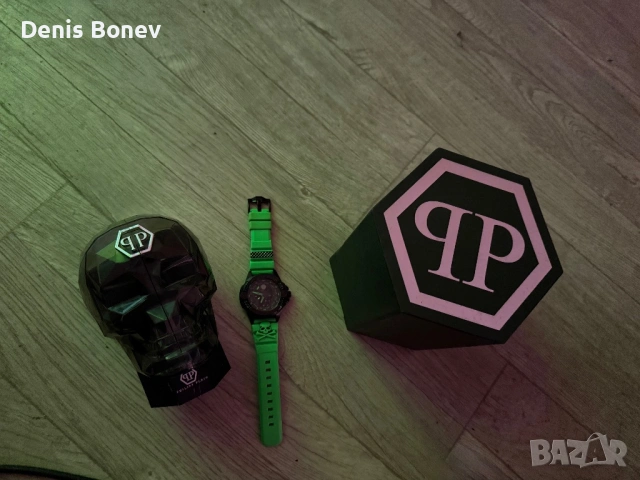 *Оригинален* Часовник Philipp Plein, снимка 2 - Мъжки - 54113247