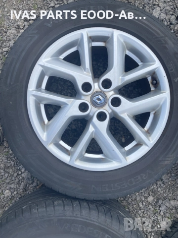 Джанти 17” Renault Kadjar/Nissan Qashqai /5x114.3/ с летни гуми 215/60/17, снимка 3 - Гуми и джанти - 55331586
