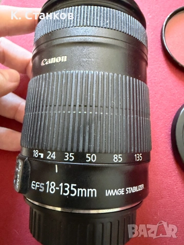Обектив Canon EF-S 18-135mm IS , снимка 2 - Обективи и филтри - 55084221