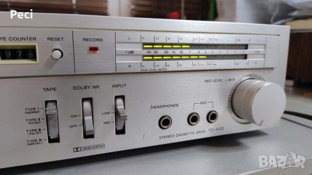 Касетен дек Sony TC-K33 , снимка 4 - Декове - 55235416