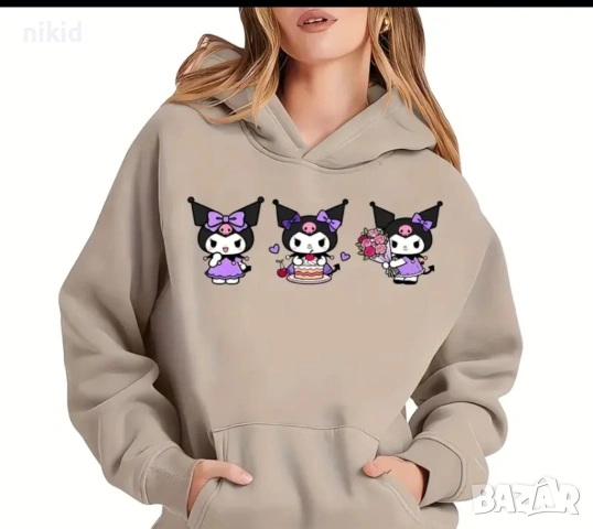 Санрио Kuromi Куроми sanrio лист малки щампа термо апликация картинка за дреха блуза чанта , снимка 5 - Други - 54359133