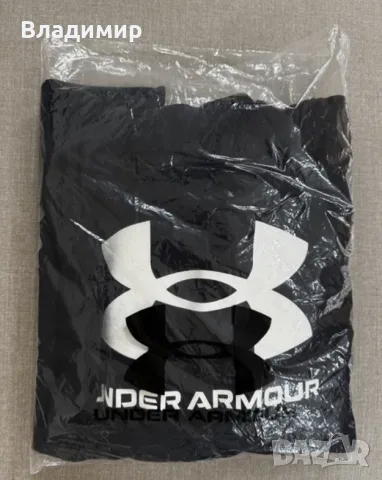 Under Armour черен дамски суичър с качулка (hoodie), размер М, снимка 4 - Суичъри - 55445173