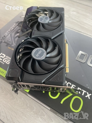 Продавам видеокарта GEFORCE RTX 4070 12GB, снимка 3 - Видеокарти - 55342108