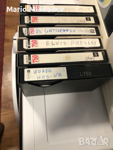 Касети Betamax 6 броя., снимка 2 - Плейъри, домашно кино, прожектори - 53964672