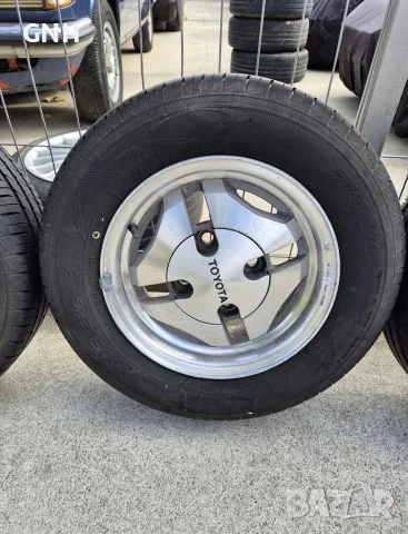 Джанти Toyota 13 цола , 4х114.3 , 5j , et27 , 175/70/13 Corolla Ae86, снимка 4 - Гуми и джанти - 55412509