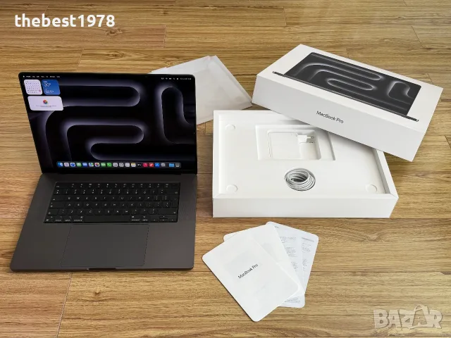 MacBook Pro 16`M4 Pro/14 CPU/20 GPU/24GB RAM/512GB SSD/1 Година Гаранция/Батерия 100%
