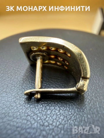 Златна обеца /585/ обецата е само една, снимка 4 - Обеци - 54360062