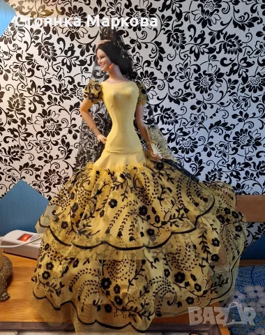 Голяма кукла -танцьорка на фламенко, снимка 2 - Кукли - 55669641
