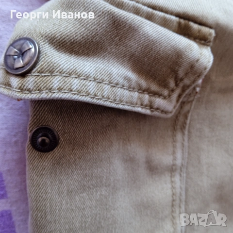 КАТО НОВИ PAYPER JEANS XL италиански къси карго-дънки бермуди cargo-shorts jeans, снимка 8 - Къси панталони - 54118946