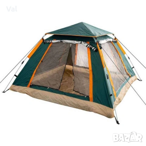Палатка 4 местна Muhler 2008 220x220xH100см, снимка 4 - Палатки - 54774229