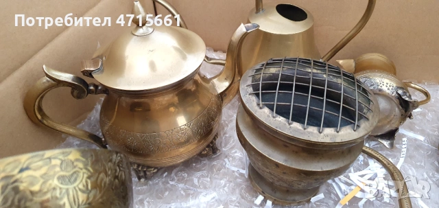 Антикварни месингови съдове и предмети с ювелирна и декоративна стойност , снимка 2 - Други ценни предмети - 54201086