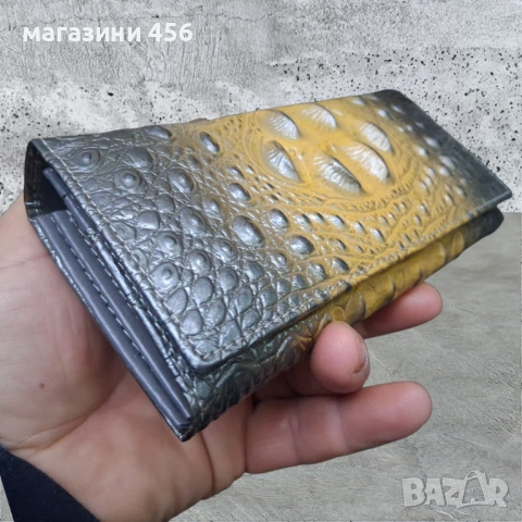 КОЖЕНО ПОРТМОНЕ, снимка 3 - Портфейли, портмонета - 54543637