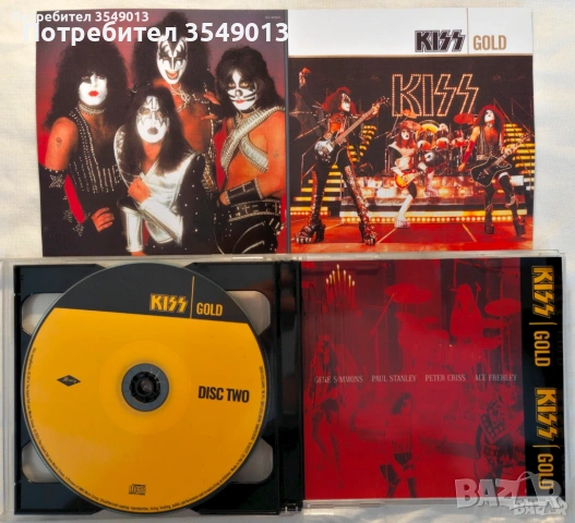 CD / ЦД компакт дискове - KISS, снимка 4 - CD дискове - 54214934