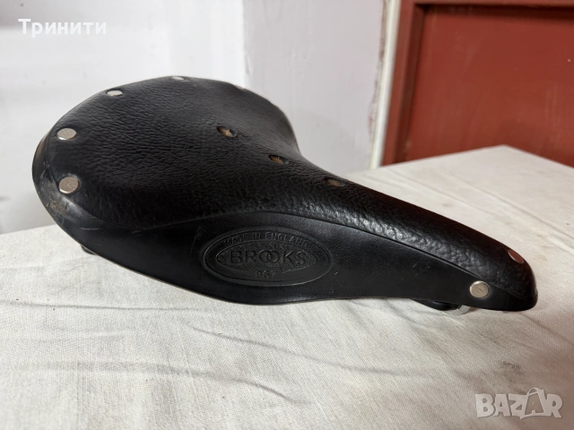 Brooks B67 Bend Leather Saddle/седалка за велосипед Брукс, снимка 5 - Велосипеди - 54989717
