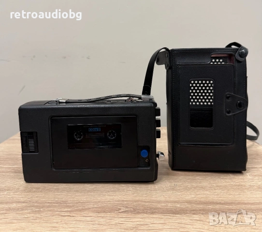 🔈Ретро журналистически касетофон Sony TC-42 – профилактиран, с оригинален калъф🔈, снимка 4 - Радиокасетофони, транзистори - 55192421