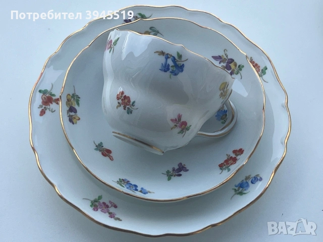 Троен сет Meissen 200 ml