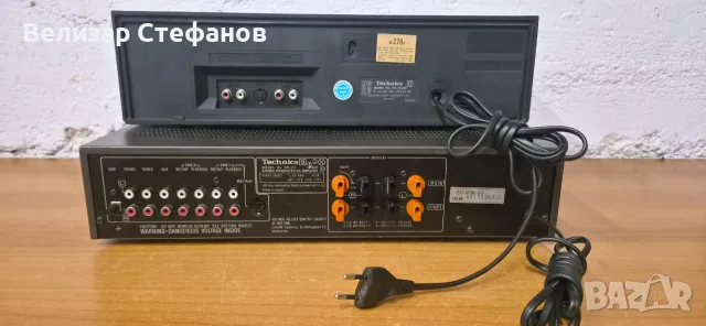 🔥 TECHNICS VINTAGE HI-FI – SU-V3 + RS-M225 🔥 🎵 ОРИГИНАЛНА TECHNICS КОМБИНАЦИЯ, снимка 5 - Аудиосистеми - 55627726