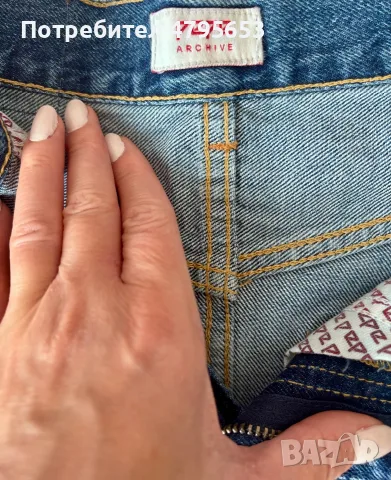 Дънкова пола Pepe Jeans, размер XS, в безупречно състояние, без никакви забележки, снимка 3 - Поли - 55683032