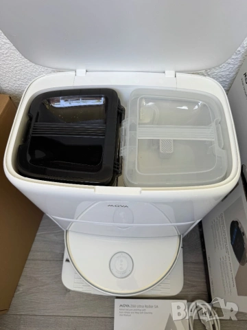 Робот Прахосмукачка + Станция MOVA Z60 Ultra Roller Complete 26000Pa, HydroForce Wash Самоизпразване, снимка 7 - Прахосмукачки - 54669417