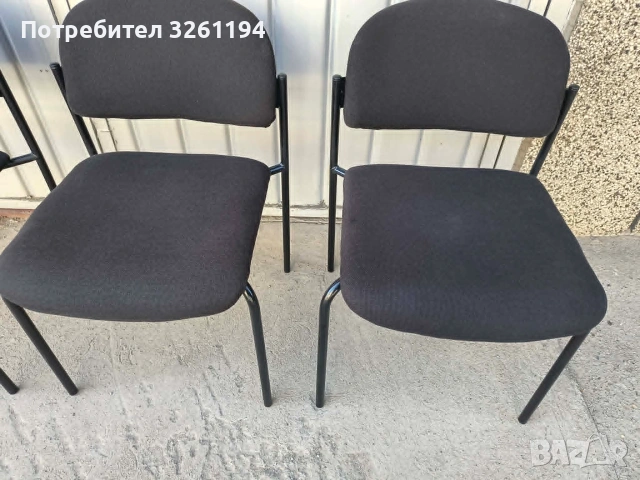 Посетителски столове, офис столове – 3 броя, снимка 3 - Столове - 55179074