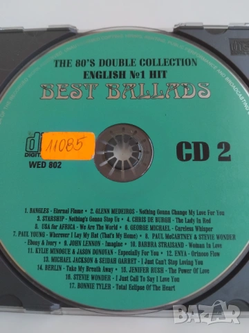 The 80's Best Ballads - матричен диск музика
