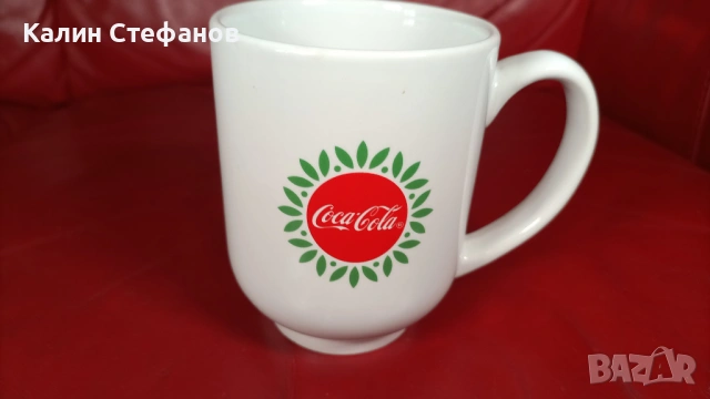 Порцеланови чаши Кока Кола новогодишни, снимка 8 - Чаши - 54730681