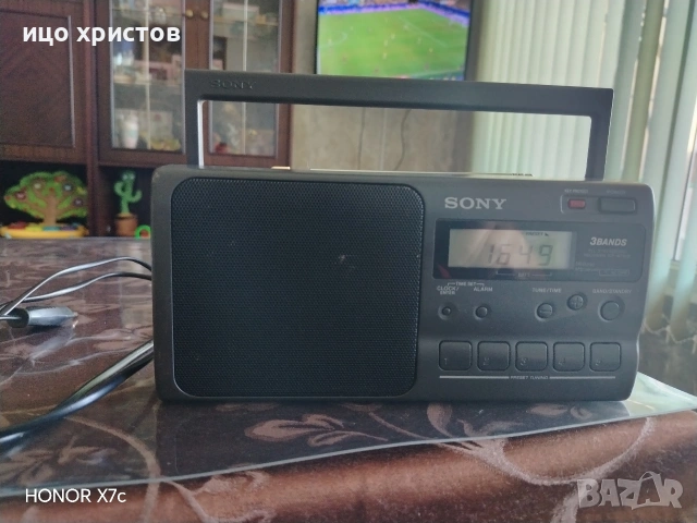Радио Sony ICF-M750S 3 Bands, снимка 2 - Радиокасетофони, транзистори - 55079086