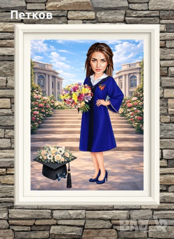 Дигитална карикатура-шарж по снимка за рожден ден, юбилей, бал или други поводи, снимка 7 - Картини - 54099260