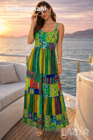 СТИЛНИ РОКЛИ 3 цвята / код 1392 /, снимка 3 - Рокли - 54338427