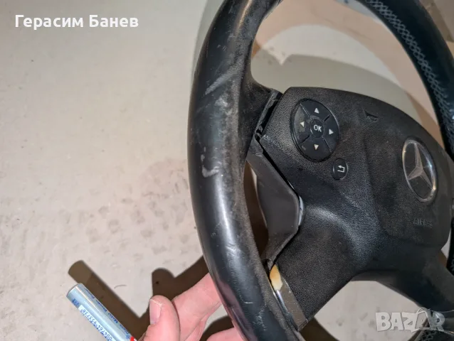 Волан + airbag с пера и моторче дистроник OEM MERCEDES W212 E 350 CDI 4MATIC OM642 2011, снимка 3 - Части - 55602407