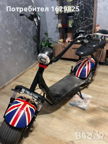 Електрически скутер Харлеу, снимка 4 - Велосипеди - 54143172